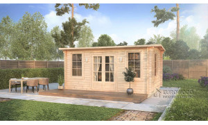 Holz-Gartenhaus ROME plus...