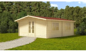 Holz-Sommerhaus PISA 5x6m,...