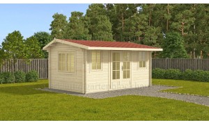 Gartenhaus NIDA plus 5x3m...