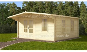 Holz-Gartenhaus Milano 5x5m...