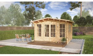 Holz-Gartenhaus Brighton...